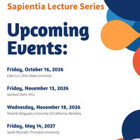 Philosophy's Sapientia Lecture Series