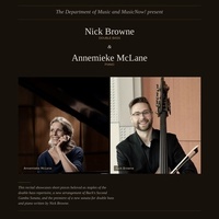 Recital: Nick Browne (Double Bass) & Annemieke McLane (Piano)
