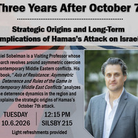 Three Years After October 7 