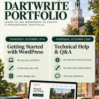 Advanced and Technical Help with DartWrite (workshop)