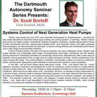 Dartmouth Autonomy Seminar Series: Dr. Scott Bortoff